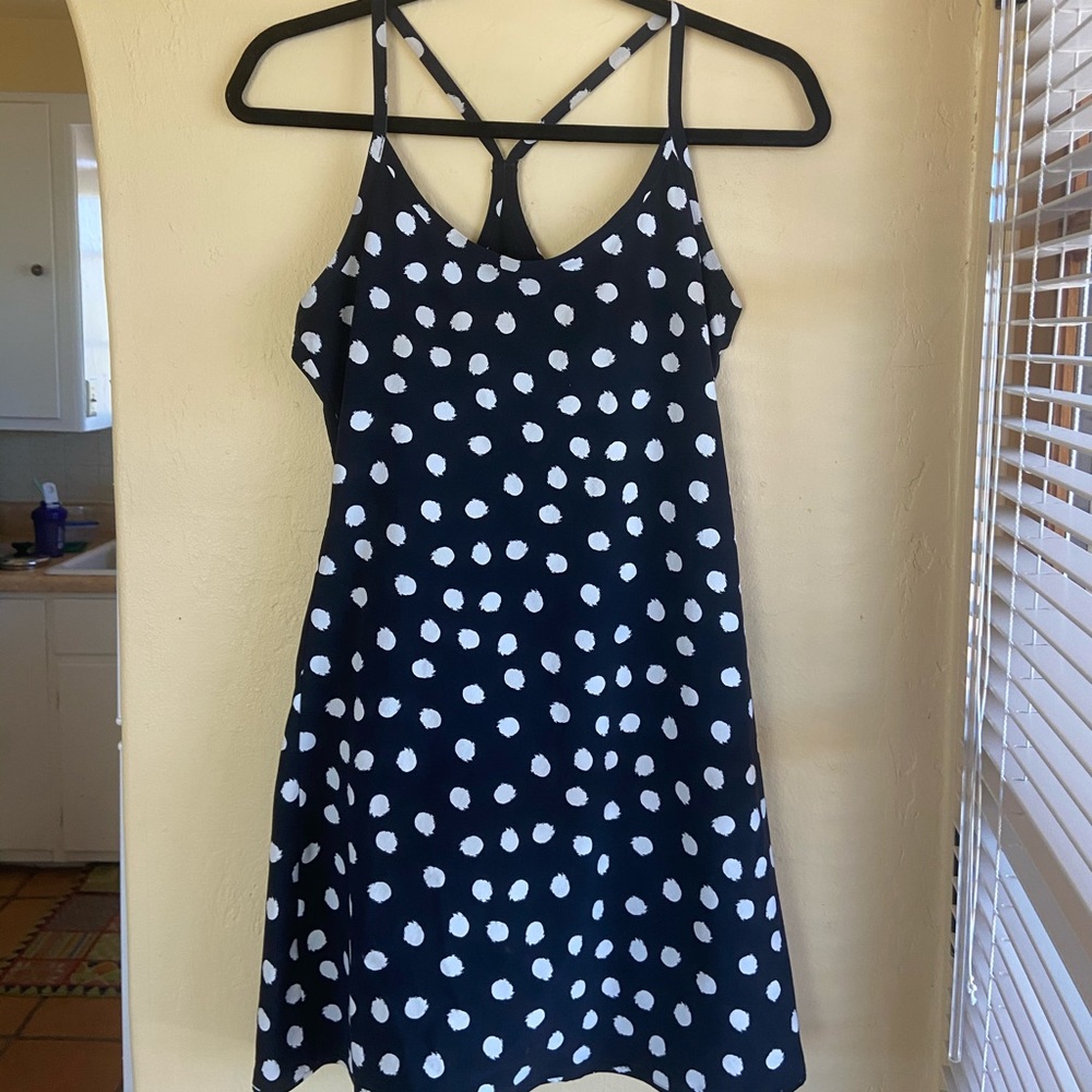 Outdoor Voices exercise dress, polka dot